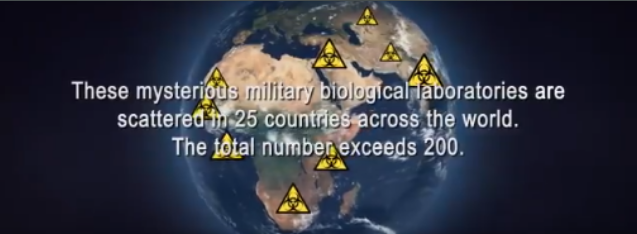 Oι ΗΠΑ έχουν πάνω από 200 στρατιωτικά βιολογικά εργαστήρια σε 25 χώρες. Ποιός είναι ο αληθινός σκοπός τους;;; (βίντεο)