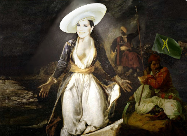 Σκληρή επίθεση στην Γιάννα Αγγελοπούλου, έπειτα και από τα αίσχη της Επιτροπής «Ελλάδα 1821», έκανε η Αφροδίτη Μάνου.