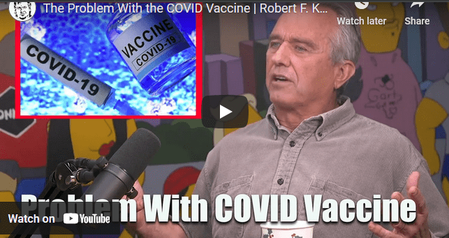 Robert F. Kennedy Jr: τα νέα εμβόλια είναι ένα έγκλημα κατά της ανθρωπότητας! Θέλετε να γίνετε ένα ζόμπι γενετικά τροποποιημένο; ή ένα ζωντανό ρομπότ; (βίντεο)