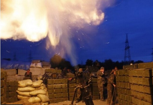 ΑΡΧΙΣΑΝ ΟΙ ΕΧΘΡΟΠΡΑΞΙΕΣ. Σφοδρές ανταλλαγές πυρών μεταξύ Ουκρανών και Ρωσόφωνων στο Ντονμπάς – Απέπλευσε ο Στόλος Κασπίας!