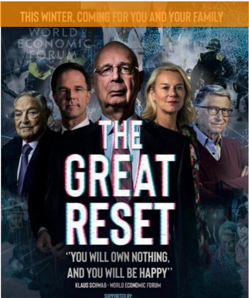 Great Reset: Αυτό είναι το υποχθόνιο σχέδιο για την πλήρη καταστροφή των ατομικών ελευθεριών
