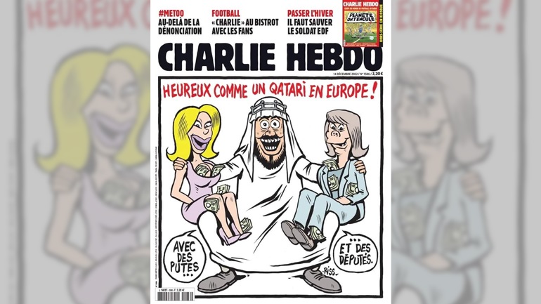 Η εκδιδόμενη Ευρώπη και ο ευτυχής Εμίρης – Ένα σκίτσο κόλαφος του Charlie Hebdo