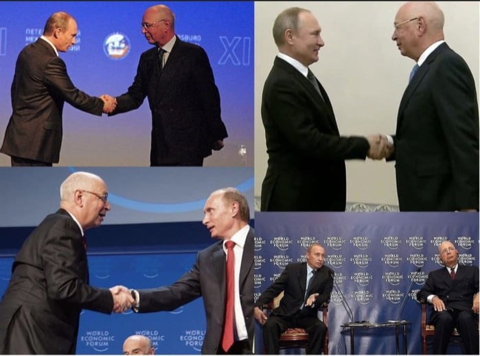 Κάτι συμβαίνει ήδη πίσω από τις κλειστές πόρτες! Ας μην ξεχνάμε ότι ο Πούτιν είναι μέλος του φόρουμ WEF του klaus Schwab.