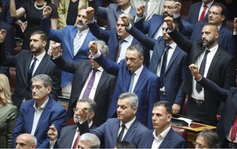 Η πρώτη μέρα των «Σπαρτιατών» στο Κοινοβούλιο