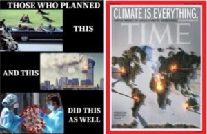 Οι ίδιοι που έστησαν το αφήγημα “πανδημία” βρίσκονται πισω από το αφήγημα “κλιματική αλλαγή” που μας καίει!