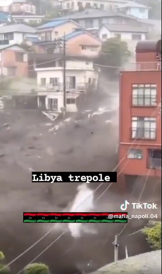 Αυτή είναι η ίδια καταιγίδα Δανιήλ που έπληξε Τσάρεβο και Τουρκία, πολύ πιο σοβαρά την Ελλάδα,  και η χειρότερη στη Λιβύη (βίντεο).