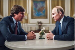 Μεταφρασμένη η αποκλειστική συνέντευξη του Tucker Carlson με τον Βλαντιμίρ Πούτιν στη Μόσχα