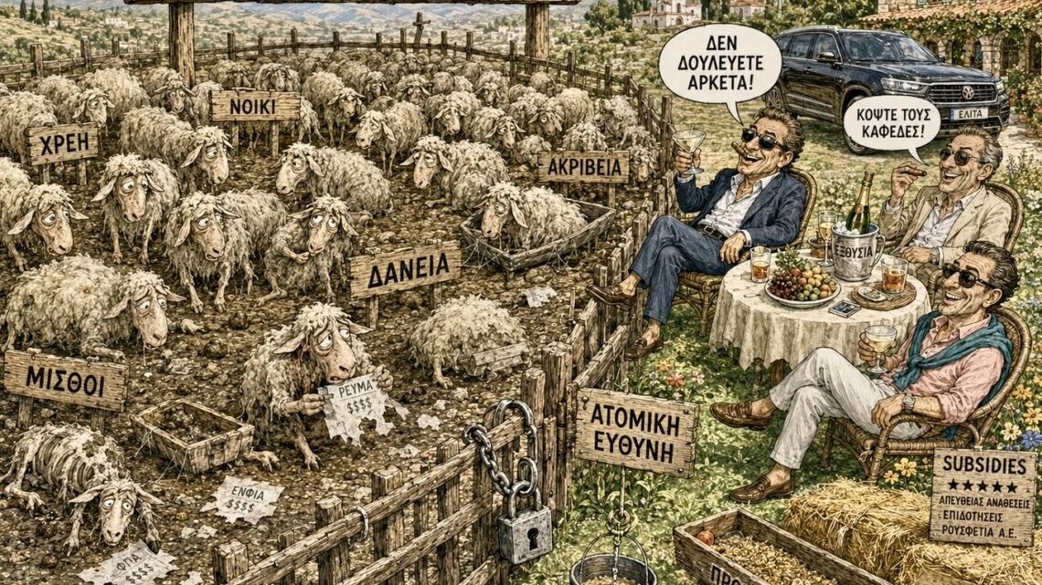 Το Φιλελέ (neoliberal) Μαντρί και πως σας Φτώχυναν