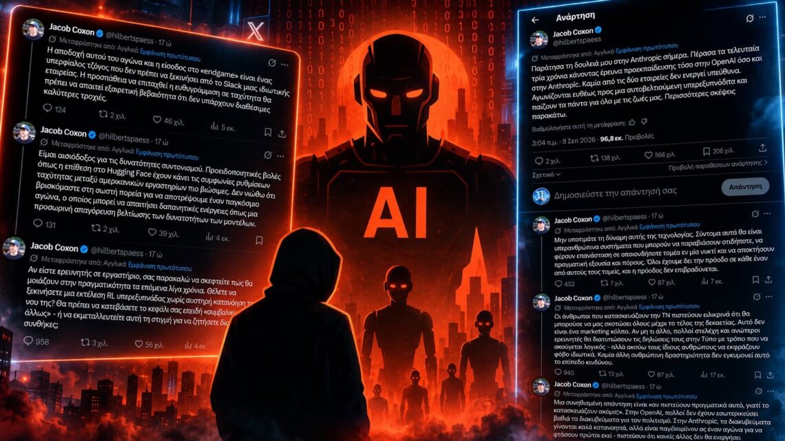 Όταν ένας άνθρωπος που εργάστηκε στην OpenAI και στην Anthropic αποχωρεί προειδοποιώντας ότι οι εταιρείες τεχνητής νοημοσύνης «παίζουν με τις ζωές μας», αξίζει να σταθούμε λίγο περισσότερο στα λόγια του.