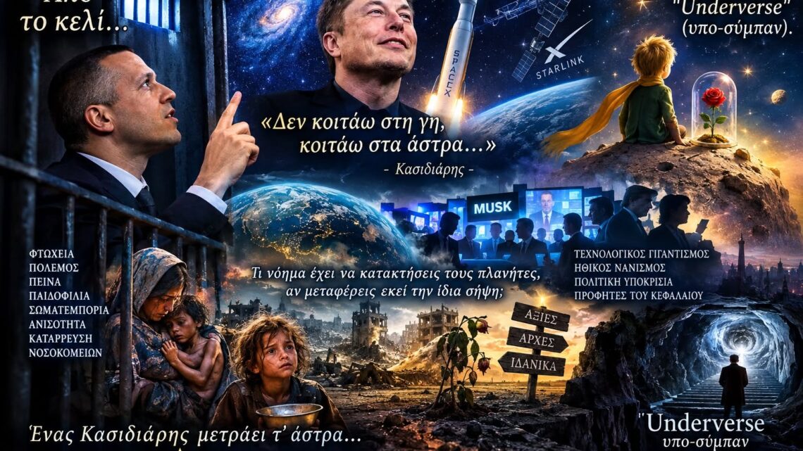 Ο Κασιδιάρης, ναι μεν φυλακίστηκε παράνομα, αλλά είναι Εθνικοσοσιαλιστής δε στην ιδεολογία, κάτι που είναι το λιγότερο ανθελληνικό απέναντι στο Ελληνικό Γένος και Πολιτισμό, ενώ εμπλέκεται πλέον και με τον Έλον Μάσκ & τον Τράμπ.