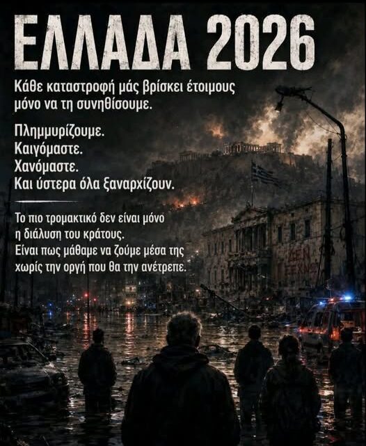 Και να σκεφτεί κανείς ότι αυτή είναι μόνο η αρχή των δεινών…